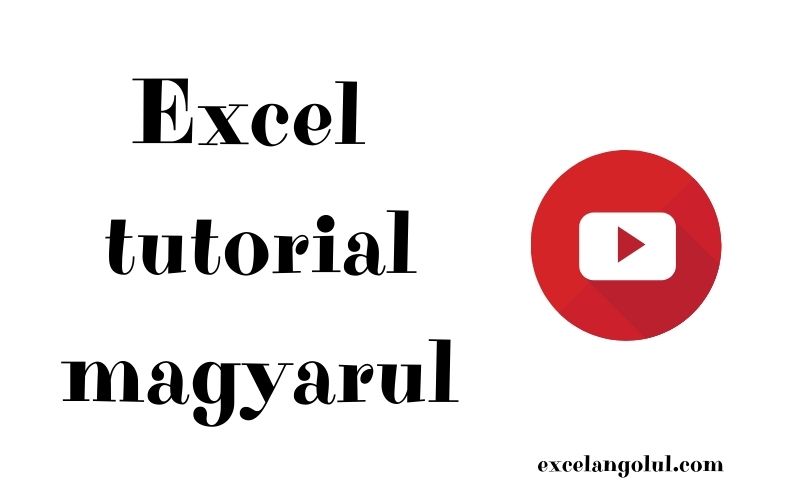Excel tutorial magyarul
